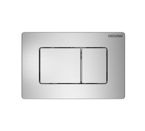 Комплект 3 в 1: Grossman инсталляция 900.K31.01.000+клавиша 700.K31.04.12M.12M хром сатиновый+унитаз GR-4447S