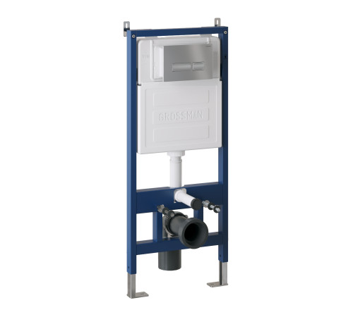 Клавиша смыва Grossman Pragma 700.K31.03.110.110 хром матовый