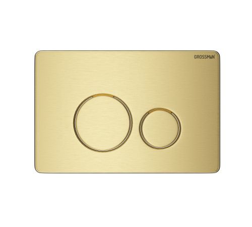 Комплект 3 в 1: Grossman инсталляция 900.K31.01.000+клавиша 700.K31.05.32M.32M золото сатин+унитаз GR-4455SQ