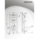 Комплект 3 в 1: Grossman инсталляция 900.K31.01.000+клавиша 700.K31.02.110.110 хром матовый+унитаз GR-4477BMSQ