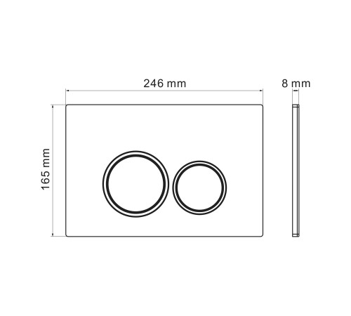 Комплект 3 в 1: Grossman инсталляция 900.K31.01.000+клавиша 700.K31.01.310.310 золото матовый+унитаз GR-4478SQ