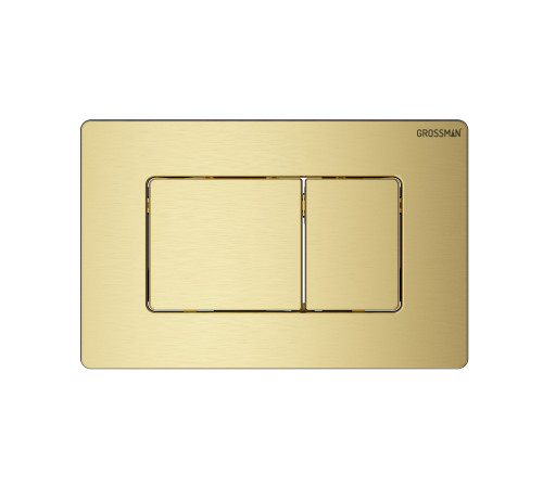 Комплект 3 в 1: Grossman инсталляция 900.K31.01.000+клавиша 700.K31.04.32M.32M золото сатиновый+унитаз GR-4478BMS