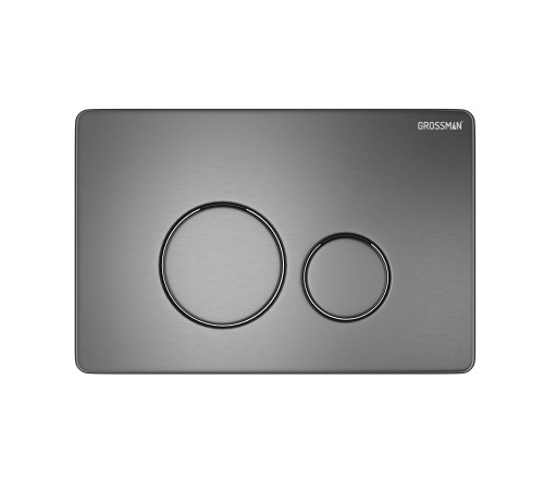 Комплект 3 в 1: Grossman инсталляция 900.K31.01.000+клавиша 700.K31.05.42M.42M графит сатиновый+унитаз GR-4479SQ