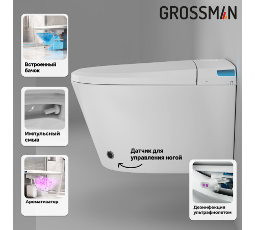 Комплект 2 в 1: инсталляция 901.K31.01.000+унитаз GR-5702 smart