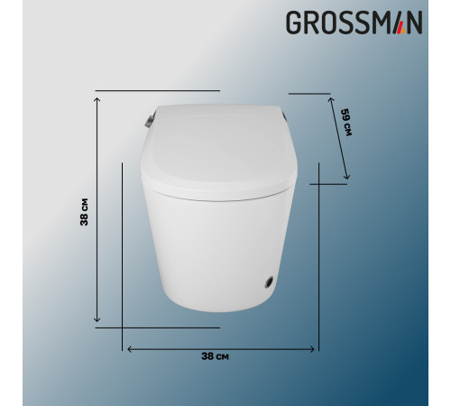 Комплект 2 в 1: инсталляция 901.K31.01.000+унитаз GR-5702 smart