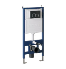 Комплект 2 в 1: Grossman инсталляция Cosmo 900.K31.01.000+клавиша смыва 700.K31.02.210.210 черный матовый