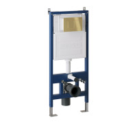 Комплект 2 в 1: Grossman инсталляция Classic 900.K31.01.000+клавиша смыва 700.K31.04.30M.30M золото глянцевый