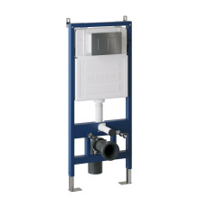 Комплект 2 в 1: Grossman инсталляция Classic 900.K31.01.000+клавиша смыва 700.K31.04.42M.42M графит