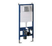 Комплект 2 в 1: Grossman инсталляция Style 900.K31.01.000+клавиша смыва 700.K31.05.12M.12M хром сатин