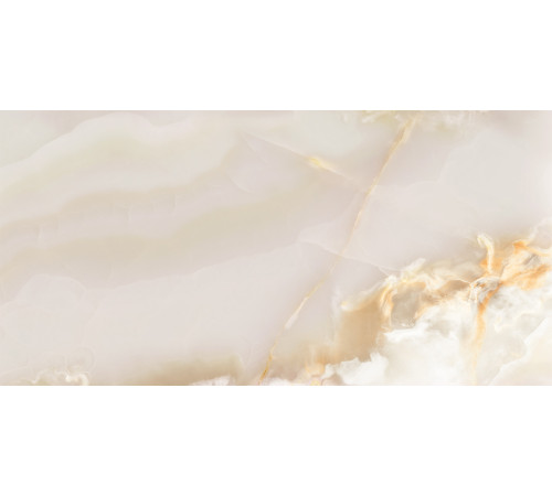 Керамогранит LCM 60120MCA01P Monaco Onyx Crema 60x120 бежевый полированный под оникс