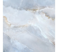 Керамогранит LCM 6060BLM06HG Blumarin 60x60 голубой суперполированный под оникс