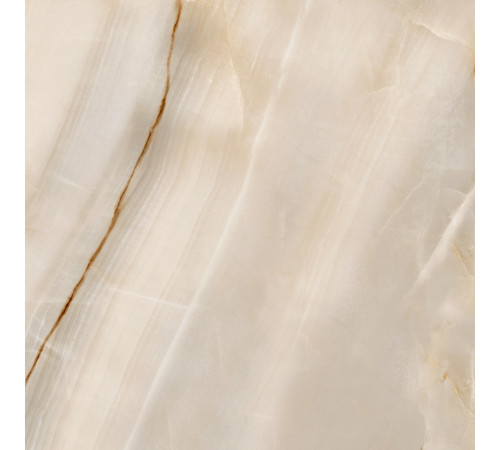 Керамогранит LCM 6060OSM15P Onyx Smoke Dark 60x60 бежевый полированный под камень