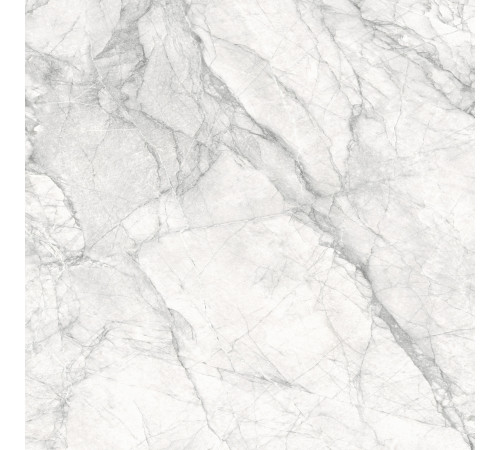Керамогранит LCM 8080NOD15M Nordik 80x80 белый / серый глазурованный матовый / карвинг под мрамор