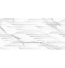Декоративная плитка New Trend DW36WAY00 Way Light Arrow 30x60 белая глянцевая под мрамор / полосы