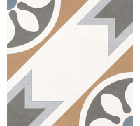 Керамогранит New Trend GP2020DNN01 Design Art Bruno 20x20 микс матовый с орнаментом