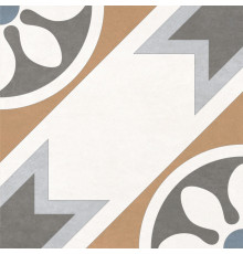 Керамогранит New Trend GP2020DNN01 Design Art Bruno 20x20 микс матовый с орнаментом