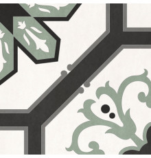 Керамогранит New Trend GP2020DNN07 Design Art Nico 20x20 микс матовый с орнаментом