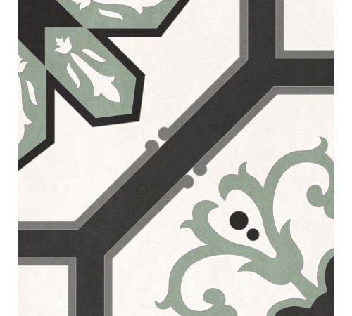 Керамогранит New Trend GP2020DNN07 Design Art Nico 20x20 микс матовый с орнаментом