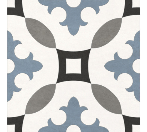 Керамогранит New Trend GP2020DNN13 Design Art Rio 20x20 микс матовый с орнаментом