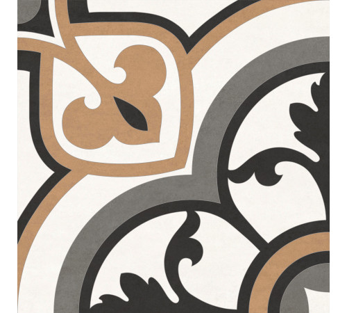 Керамогранит New Trend GP2020DNN31 Design Art Alba 20x20 микс матовый с орнаментом