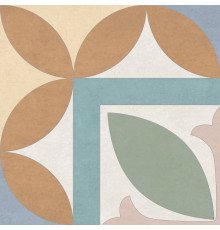 Керамогранит New Trend GP2020DSA01 Design Art Unico 20x20 микс матовый с орнаментом