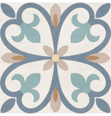 Керамогранит New Trend GP2020DSA02 Design Art Dawn 20x20 микс матовый с орнаментом