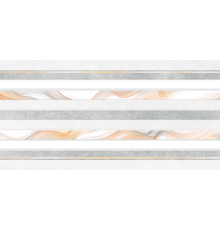 Настенная плитка New Trend WT36BLU07 Blues Lines 30x60 серо-бежевая глянцевая под камень / полосы