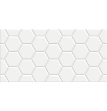Настенная плитка New Trend WT36EDW15 Edelweiss Hexagon White 30x60 белая глянцевая моноколор / под мозаику