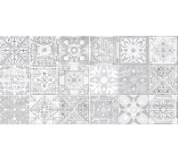 Настенная плитка New Trend WT9VNL25 Vincenzo 50x24.9 белая / серая матовая под дерево / под мозаику