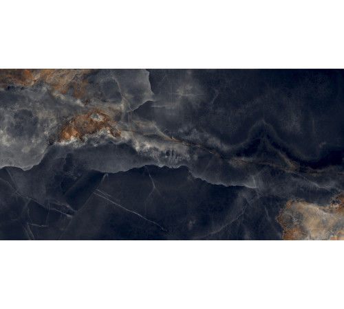 Interstellar Black Керамогранит чёрный 80х160 полированный