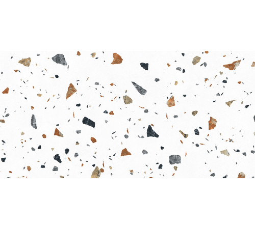 Terazzo Bianco Керамогранит цветной 60х120 матовый карвинг