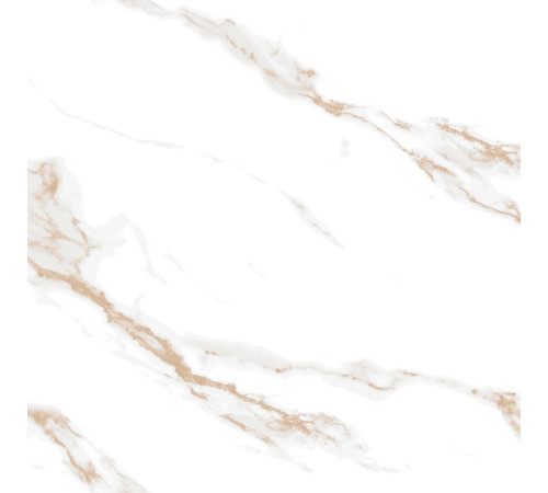 Calacatta Sharp Gold Керамогранит белый 60х60 Полированный