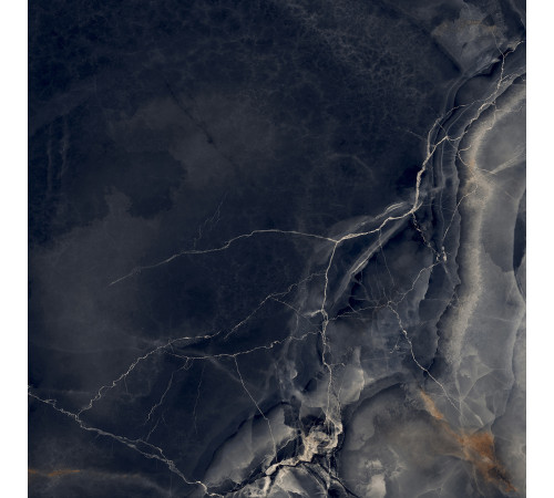 Interstellar Black Керамогранит чёрный 80х80 полированный