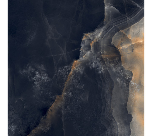 Interstellar Black Керамогранит чёрный 80х80 полированный