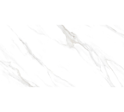 Swizer White Керамогранит белый 60x120 Полированный