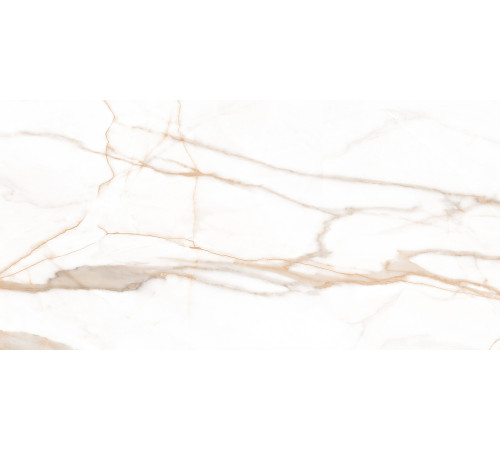 Calacatta Goddes Gold Керамогранит белый 60х120 Полированный