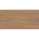 Wood Canarium Almond Stripes Керамогранит тёмно-бежевый 60х120 матовый карвинг