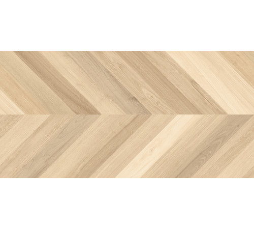 Wood Royal Almond Chevron M Керамогранит бежевый 60х120 матовый карвинг