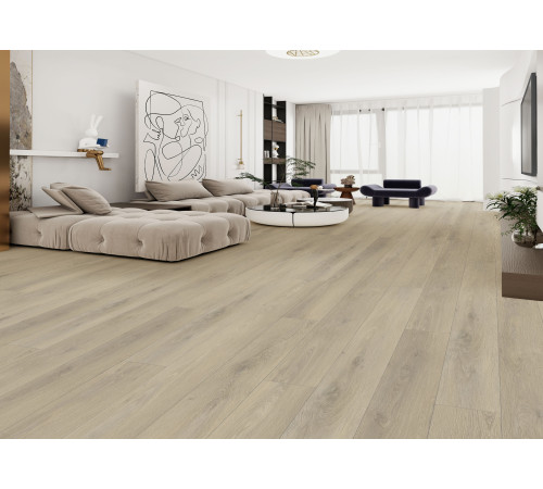 SPC Respect 0,5/43 4V (1220 х 182 х 5 мм) с подложкой 8301 Дуб Славянский (2,22 кв м)