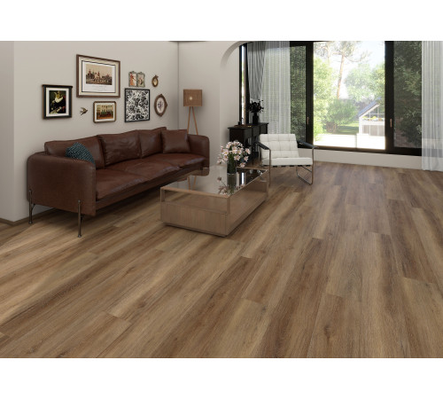 SPC Respect 0,5/43 4V (1220 х 182 х 5 мм) с подложкой 8307 Дуб Элитный (2,22 кв м)