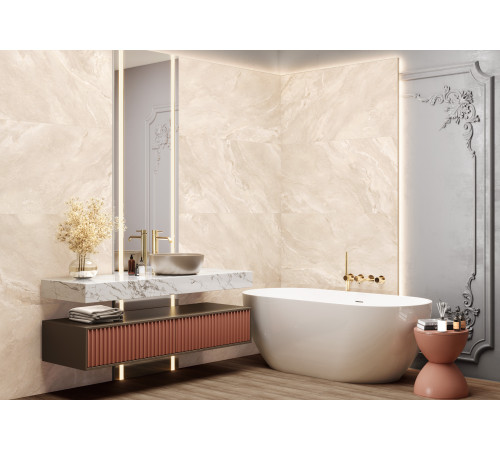 Керамогранит LCM 60120RGE31M Argenta Bronze 60x120 коричневый глазурованный матовый / карвинг под камень