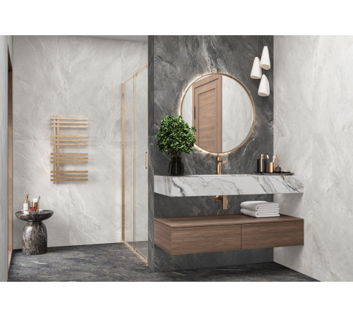Керамогранит LCM 60120RGE31M Argenta Bronze 60x120 коричневый глазурованный матовый / карвинг под камень