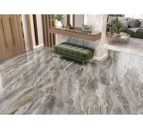 Керамогранит LCM 60120ARI01P Argentina Crema 60x120 кремовый полированный под мрамор