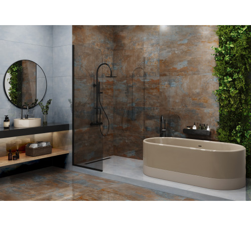 Керамогранит LCM 60120IRN25HG Айрон темно-серый / Iron Graphite 60×120