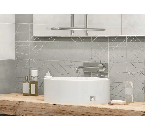 Плитка настенная Baffin Gray Light WT15BFN15R 246x740x9 Матовая