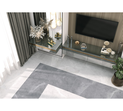 Керамогранит Alma Ceramica GFU6060BST07R Basalto Sugar 60x60 серый сахарный / противоскользящий под камень