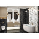 Плитка настенная Bohema Black WT15BHM99R 246x740x9 Глянцевая