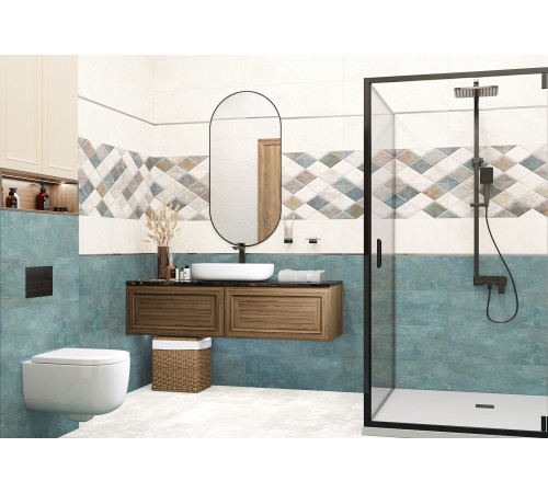 Бордюр Listello Silver BW0LIS66 13x740x8 Глянцевая