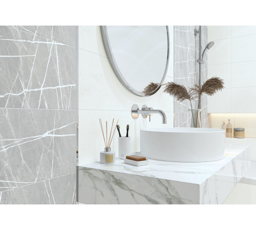 Плитка настенная Chicago Lay White WT11CHL00 200x600x7.5 Матовая