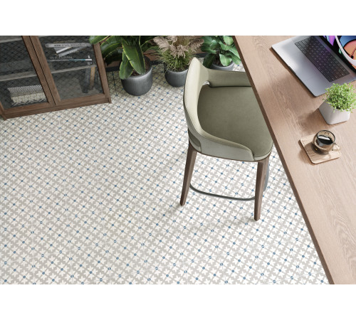 Керамогранит New Trend GP2020DSA02 Design Art Dawn 20x20 микс матовый с орнаментом